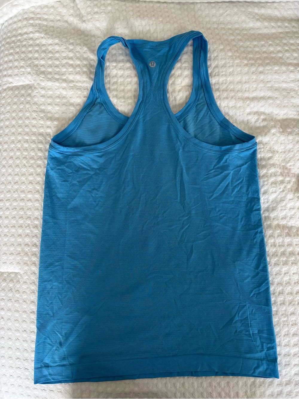 lululemon athletica Blue Swiftly Tech Racerback Tank Top - hip length
